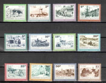 Guernsey Michelnummer Porto 30 - 41 postfrisch