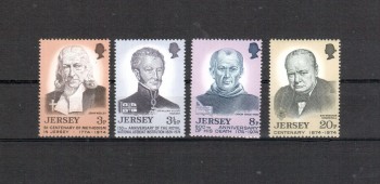 Jersey Michelnummer 103 - 106 postfrisch