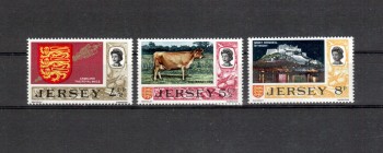 Jersey Michelnummer 107 - 109 postfrisch