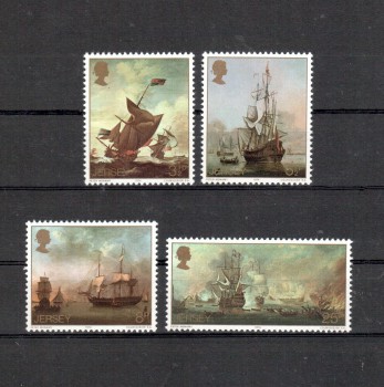 Jersey Michelnummer 110 - 113 postfrisch