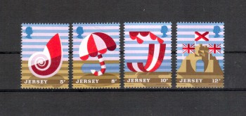 Jersey Michelnummer 119 - 122 postfrisch