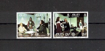 Jersey Michelnummer 219 - 222 postfrisch