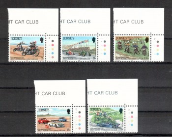 Jersey Michelnummer 223 - 227 postfrisch