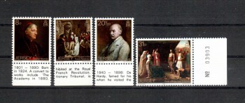 Jersey Michelnummer 309 - 312 postfrisch