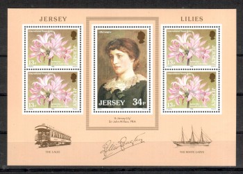 Jersey Michelnummer 372 - 373 Block 4 postfrisch