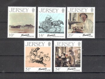 Jersey Michelnummer 388 - 392 postfrisch