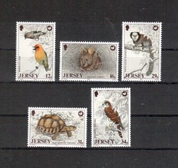 Jersey Michelnummer 442 - 446 postfrisch