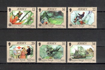 Jersey Michelnummer 447 - 452 postfrisch