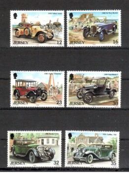 Jersey Michelnummer 457 - 462 postfrisch