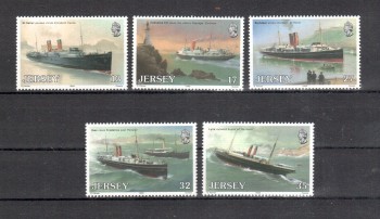 Jersey Michelnummer 491 - 495 postfrisch