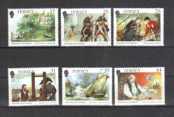 Jersey Michelnummer 533 - 538 postfrisch