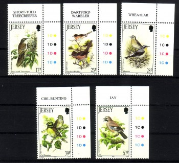 Jersey Michelnummer 630 - 634 postfrisch