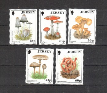 Jersey Michelnummer 639 - 643 postfrisch Jersey Michelnummer 639 - 643 postfrisch