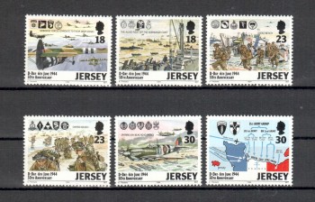 Jersey Michelnummer 654 - 659 postfrisch Jersey Michelnummer 654 - 659 postfrisch