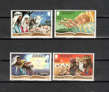 Jersey Michelnummer 674 - 677 postfrisch Jersey Michelnummer 674 - 677 postfrisch