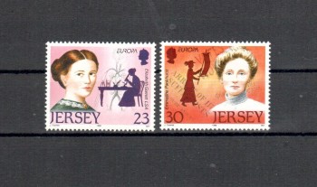 Jersey Michelnummer 735 - 736 postfrisch