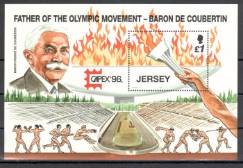 Jersey Michelnummer 747 Block 13 postfrisch