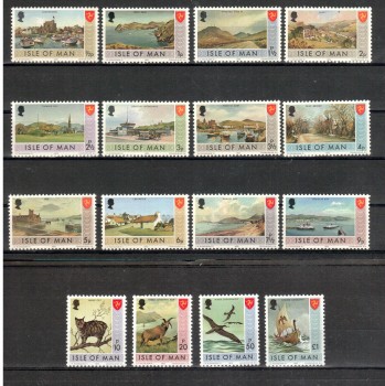 Isle of Man Michelnummer 12 - 27 postfrisch Isle of Man Michelnummer 12 - 27 postfrisch