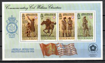 Isle of Man Michelnummer 74 - 77 C Block 2 postfrisch