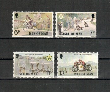 Isle of Man Michelnummer 97 - 100 postfrisch