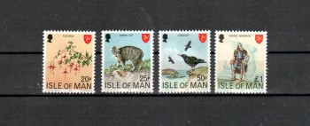 Isle of Man Michelnummer 133 - 136 postfrisch Isle of Man Michelnummer 133 - 136 postfrisch