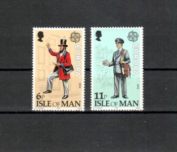 Isle of Man Michelnummer 142 - 143 postfrisch Isle of Man Michelnummer 142 - 143 postfrisch