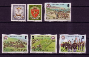 Isle of Man Michelnummer 144 - 149 postfrisch Isle of Man Michelnummer 144 - 149 postfrisch