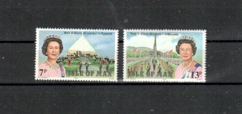 Isle of Man Michelnummer 150 - 151 postfrisch Isle of Man Michelnummer 150 - 151 postfrisch