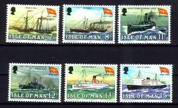Isle of Man Michelnummer 166 - 171 postfrisch Isle of Man Michelnummer 166 - 171 postfrisch