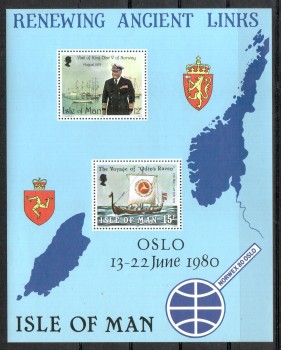 Isle of Man Michelnummer 172 Block 4 postfrisch Isle of Man Michelnummer 172 Block 4 postfrisch