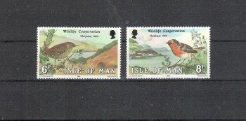Isle of Man Michelnummer 178 - 179 postfrisch Isle of Man Michelnummer 178 - 179 postfrisch