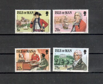 Isle of Man Michelnummer 189 - 192 postfrisch
