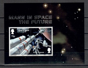 Isle of Man Michelnummer 1038 - 1039 Block 47 postfrisch