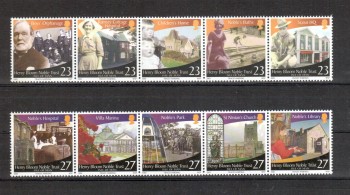 Isle of Man Michelnummer 1074 - 1083 postfrisch