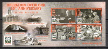 Isle of Man Michelnummer 1122 - 1125 Block 50 postfrisch