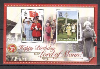 Isle of Man Michelnummer 1291 - 1296 Block 56 postfrisch