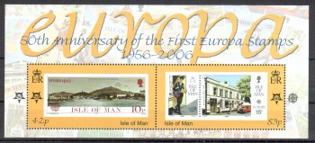 Isle of Man Michelnummer 1293 - 1294 block 57 postfrisch