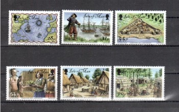 Isle of Man Michelnummer 1369 - 1374 postfrisch Isle of Man Michelnummer 1369 - 1374 postfrisch