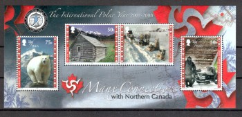 Isle of Man Michelnummer 1397 - 1400 Block 61 postfrisch Isle of Man Michelnummer 1397 - 1400 Block 61 postfrisch