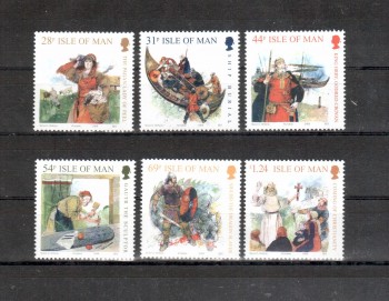Isle of Man Michelnummer 1421 - 1426 postfrisch Isle of Man Michelnummer 1421 - 1426 postfrisch