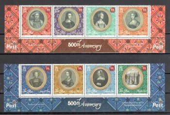 Isle of Man Michelnummer 1499 - 1506 postfrisch Isle of Man Michelnummer 1499 - 1506 postfrisch