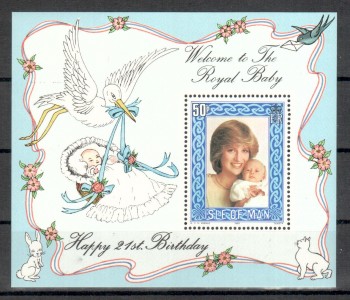 Isle of Man Michelnummer 219 Block 6 postfrisch