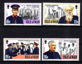 Isle of Man Michelnummer 236 - 239 postfrisch