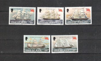 Isle of Man Michelnummer 250 - 254 postfrisch