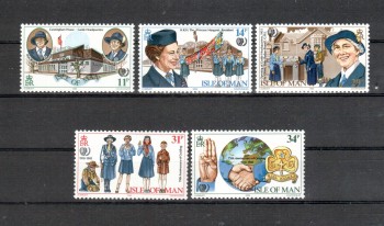 Isle of Man Michelnummer 272 - 276 postfrisch