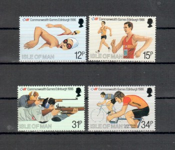 Isle of Man Michelnummer 298 - 301 postfrisch