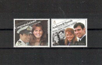 Isle of Man Michelnummer 317 - 318 postfrisch