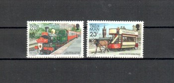 Isle of Man Michelnummer 490 - 491 postfrisch