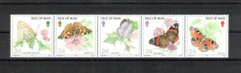 Isle of Man Michelnummer 555 - 559 postfrisch