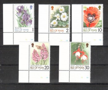 Isle of Man Michelnummer 780 - 784 postfrisch
